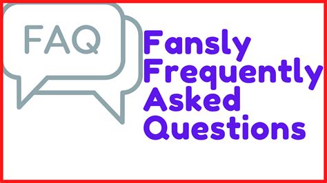 is fansly anonymous for subscribers|Fansly FAQ: Frequently Asked Questions For。